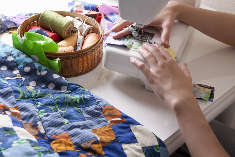 How to quilt on a sewing machine